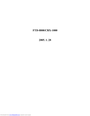 Telian Corporation FTD-8800 User Manual