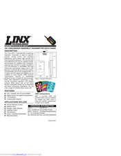 Linx OTX-418-HH-LR8-HS Data Manual