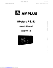 Amplus Wireless RS232 User Manual