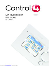 Control 4 TSE-3.8C1-W User Manual
