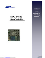 Samsung SWL-2460C User Manual