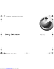 Sony Ericsson K510i User Manual