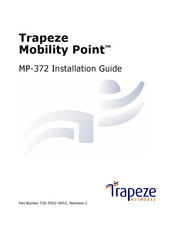 Trapeze Mobility Point MP-372 Installation Manual