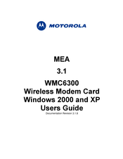 Motorola WMC6300 User Manual