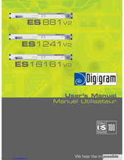 Digigram EtherSound ES881v2 User Manual