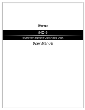iHome iHC5 User Manual