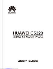 HUAWEI C5320 User Manual