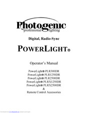 Photogenic PowerLight series Operator's Manual