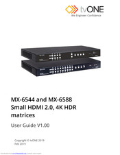 Tvone MX-6544 User Manual