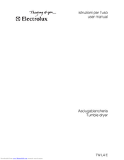 Electrolux TW L4 E User Manual