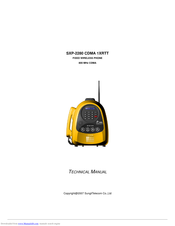 Sungil Telecom SXP-2280 Technical Manual