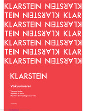 Klarstein 10029742 Manual