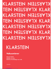 Klarstein 10029742 Manual