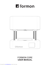 Formon Core User Manual