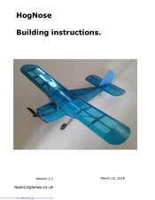 Laser Cut Planes HogNose Building Instructions
