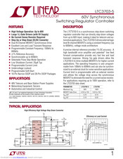 Linear Technology LTC3703-5 Manual