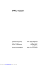 AEG SANTO 60296 DT User Manual