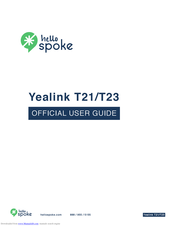 Yealink T21 User Manual
