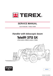 Terex Telelift 3713 SX Service Manual