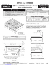 Dacor DRT304S Planning Manual