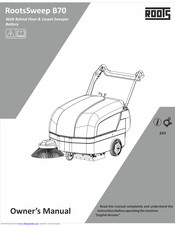 ROOTS RootsSweep B70 Owner's Manual