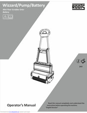 ROOTS Wizzard 340 Pump Operator's Manual