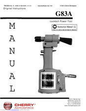 Cherry G83A Original Instructions Manual