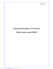 Advanced ID PR100 User Manual