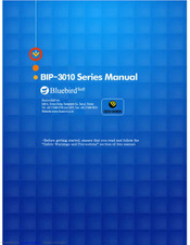 Bluebird BIP-3010 Series Manual