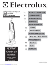 Electrolux 5739 series Owner's Manual