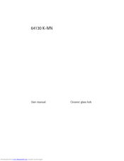 AEG 64130 K-MN User Manual