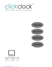 GINGKO clickclock Manual