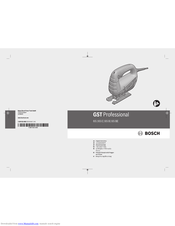 Bosch GST Professional 65 Original Instructions Manual