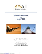 Alta DT eNet-1553 Hardware Manual