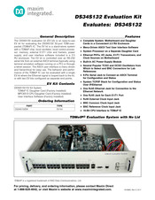 Maxim Integrated DS34S132DK Manual