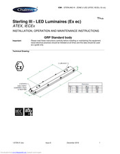 Chalmit Sterling III Installation, Operation And Maintenance Instructions