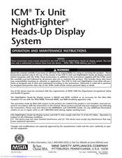 MSA ICM Tx Unit NightFighter Operation And Maintenance Instructions