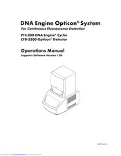 MJ Research PTC-200 DNA Engine Operation Manual