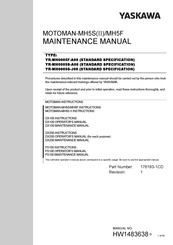 Yaskawa MOTOMAN-MH5F Manuals | ManualsLib