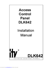 itv DLK642 Installation Manual