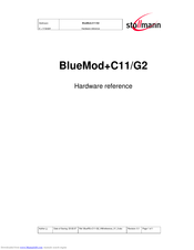 STOLLMAN BlueMod+C11/G2 Hardware Reference Manual