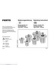 Festo STAF-...-P-A series Operating Instructions Manual