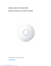 FS AP-S300 Quick Installation Manual