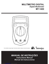 Minipa MT-1400 Instruction Manual