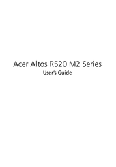 Acer Altos R520 M2 Series User Manual