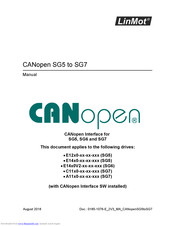 LinMot CANopen SG5 Manual