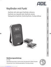 ADE KF 1600 Operating Instructions Manual