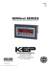 Kessler-Ellis Products MR2 Installation & Operating Instructions Manual