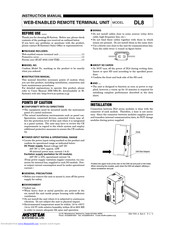 M-system DL8 Series Instruction Manual