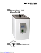 Wassermann Wapo-Mat III User Manual